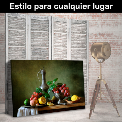 Uvas Moradas Y Limones