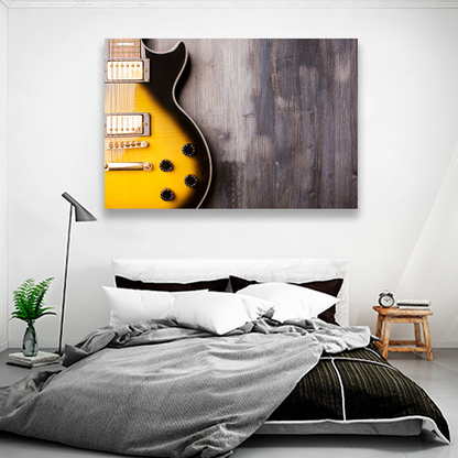 Guitarra Electrica En Madera