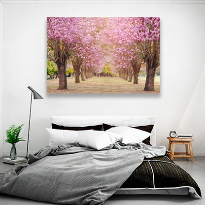 Bosque De Cerezos Rosas