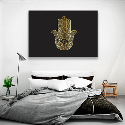 Mano De Hamsa Amuleto Dios