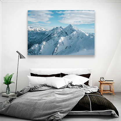 Montañas Invierno Blanco