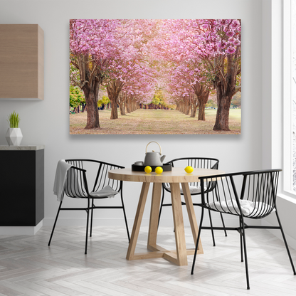 Bosque De Cerezos Rosas