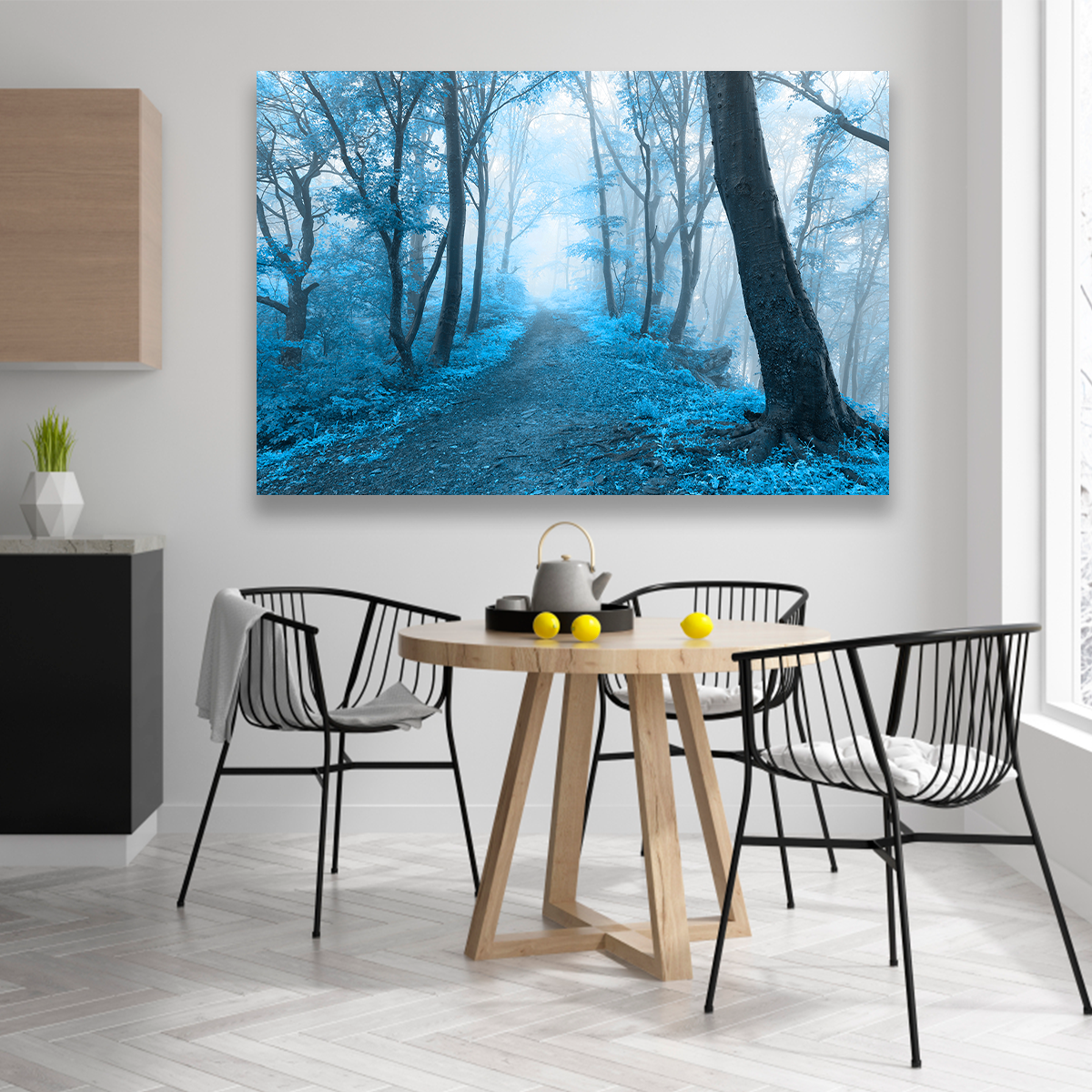 Bosque En Azul Vintage