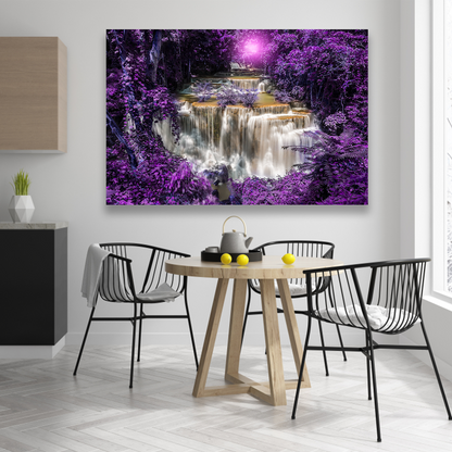 Cascada En Morado