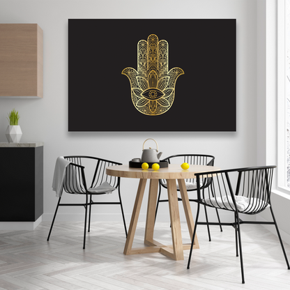 Mano De Hamsa Amuleto Dios