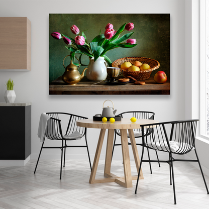 Tulipanes Con Manzanas
