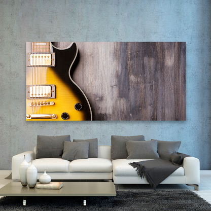 Guitarra Electrica En Madera