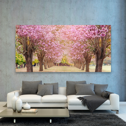 Bosque De Cerezos Rosas