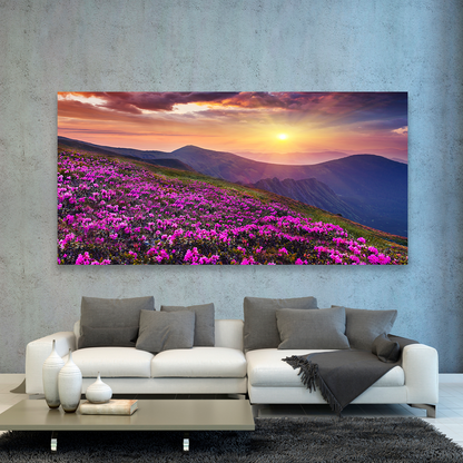 Bosque De Flores Moradas