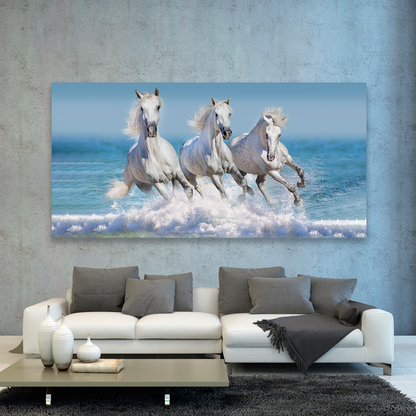 Caballos En La Playa