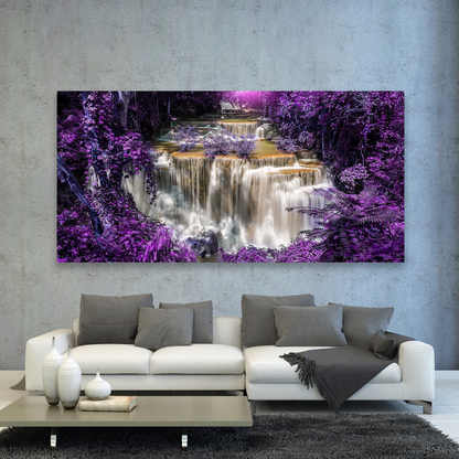 Cascada En Morado