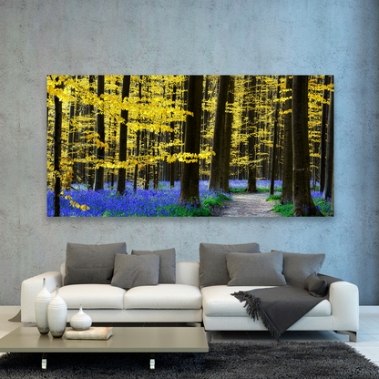 Bosque De Jacintos Lilas