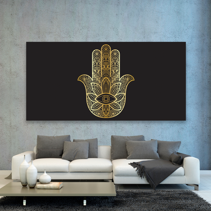 Mano De Hamsa Amuleto Dios