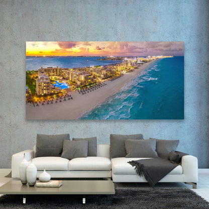Atardecer En Cancun