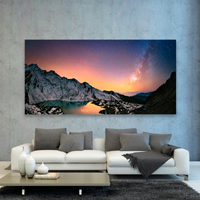 Montañas Bajo Via Lactea