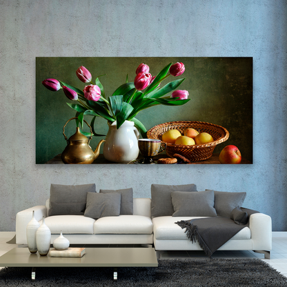 Tulipanes Con Manzanas