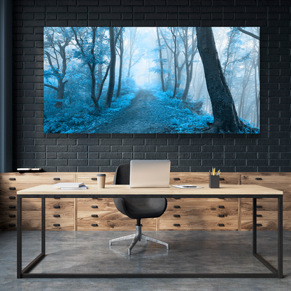 Bosque En Azul Vintage