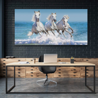 Caballos En La Playa
