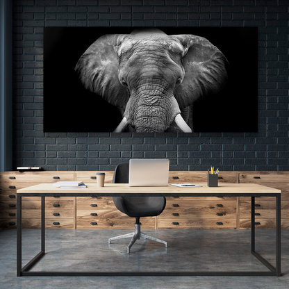 Elefante Con Colmillos