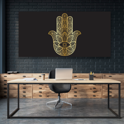 Mano De Hamsa Amuleto Dios