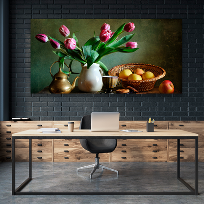 Tulipanes Con Manzanas