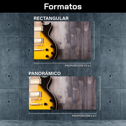 Guitarra Electrica En Madera