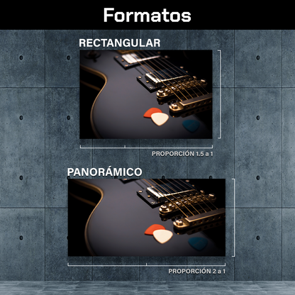 Guitarra Electrica En Negro