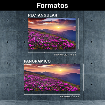 Bosque De Flores Moradas