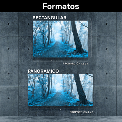 Bosque En Azul Vintage