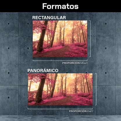 Bosque En Rosado Vintage