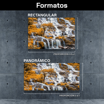 Cascada En Otoño