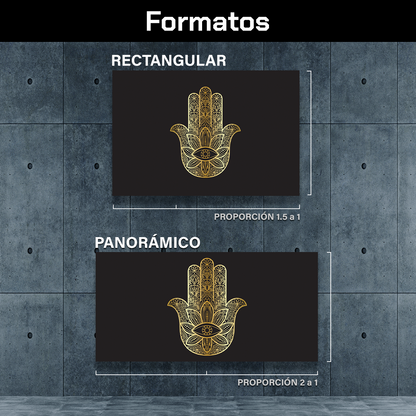 Mano De Hamsa Amuleto Dios