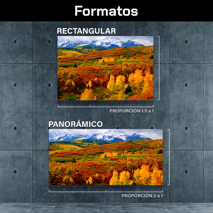 Montañas Colorado Oleo