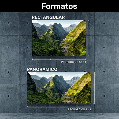 Montañas Rio Y Arboles