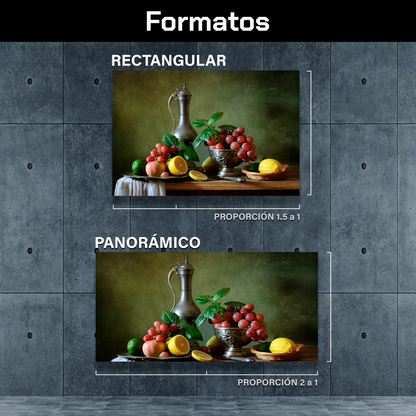 Uvas Moradas Y Limones