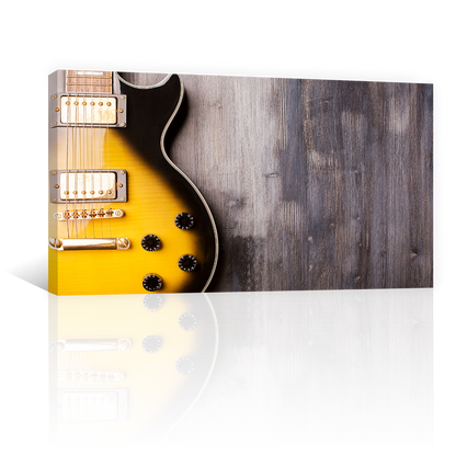Guitarra Electrica En Madera