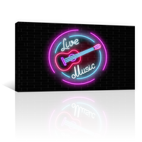 Letrero Neon De Guitarra
