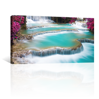 Cascada Agua Turquesa