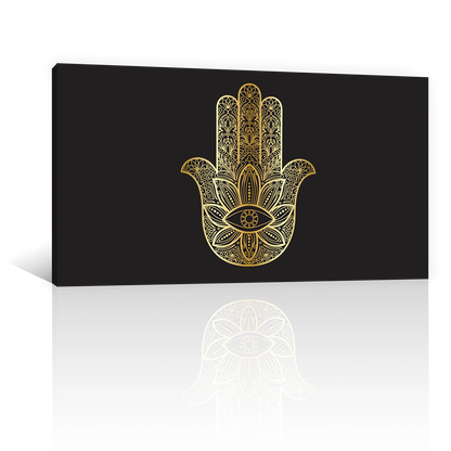 Mano De Hamsa Amuleto Dios