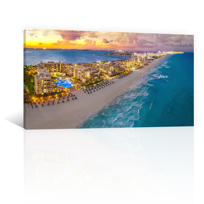 Atardecer En Cancun