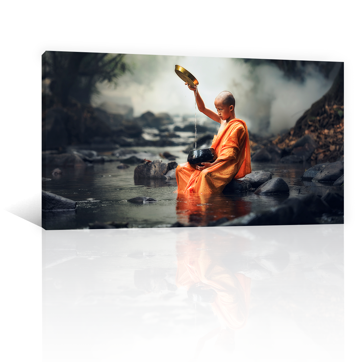 Niño En El Rio