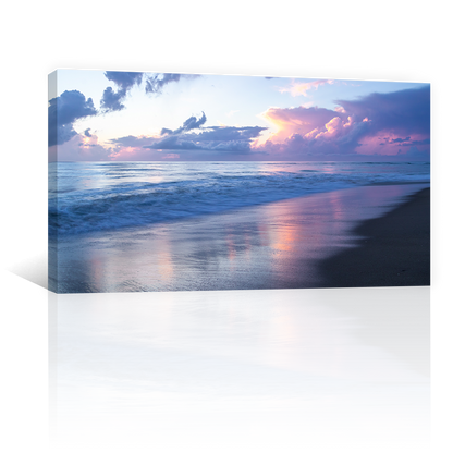 Playa Y Mar Al Amanecer