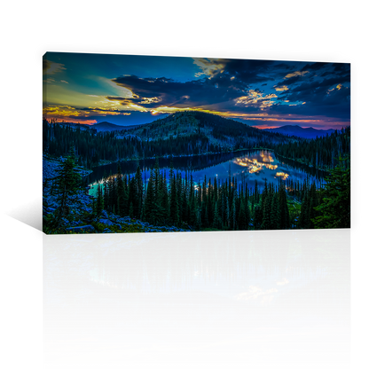 Lago  Entre Montañas