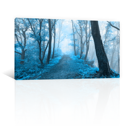 Bosque En Azul Vintage
