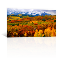 Montañas Colorado Oleo