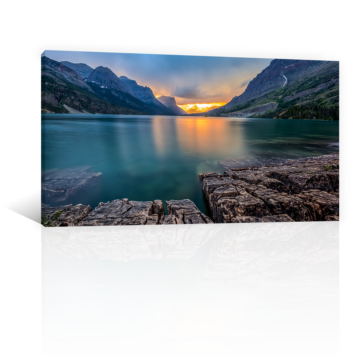 Lago Mary Atardecer