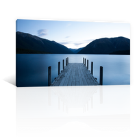 Montañas Muelle Rotoiti