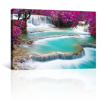 Cascada Agua Turquesa