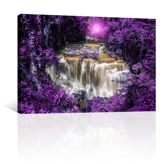 Cascada En Morado