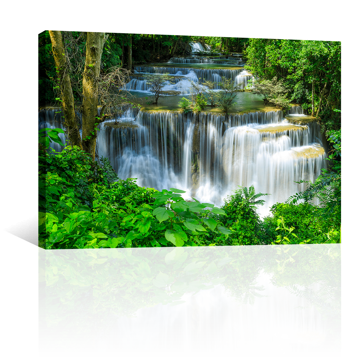 Cascada En Verde